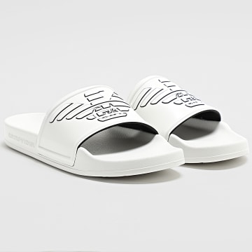 Emporio Armani - Pantofole XVPS11-XR273 Bianco