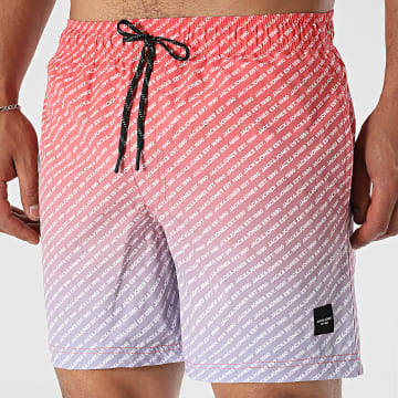 Jack And Jones - Short De Bain Maui Rouge Violet