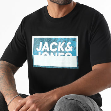 Jack And Jones - Logan Summer Print Tee Nero