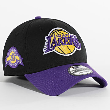 New Era - Casquette 9Forty Los Angeles Lakers 60667447 Noir Violet