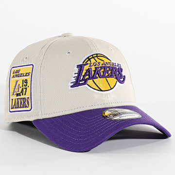 New Era - 9Forty Los Angles Lakers cap 60667571 Beige Violet