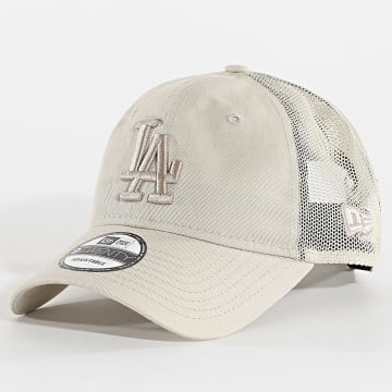 New Era - Casquette Trucker Washed 9Twenty LA Dodgers 60667610 Beige