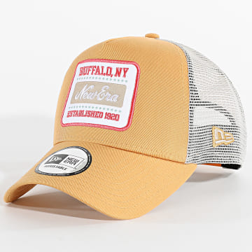 New Era - Cappello Trucker Patch 60667667 Giallo Senape