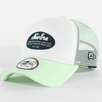 New Era - Cappello da camionista 60667665 Verde chiaro Bianco