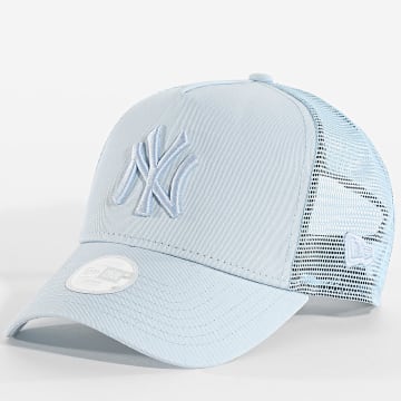 New Era - Casquette Trucker Femme League Essential NY Yankees 60667467 Bleu Clair
