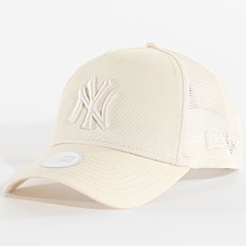 New Era - Casquette Trucker Femme League Essential NY Yankees 60667474 Beige