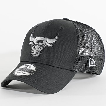 New Era - Chicago Bulls 9Forty Trucker Cap 60667433 Grigio carbone