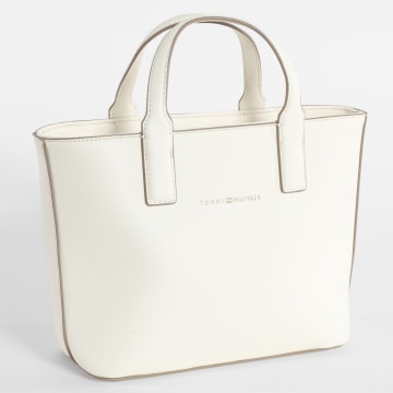 Tommy Hilfiger - Women's Handbag Logotape Mini Tote 7448 Ecru