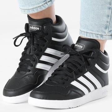 Adidas Sportswear - Baskets Montantes Femme Hoops 4.0 Mid W JI3464 Core Black Footwear White