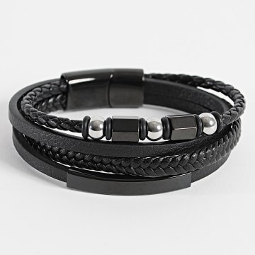 California Jewels - Pulsera multirraíl 505 Negro