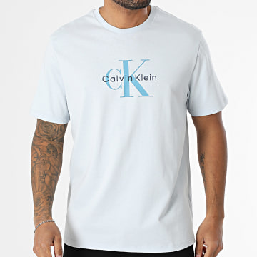 Calvin Klein - Tee Shirt LV04RB862G Bleu Ciel