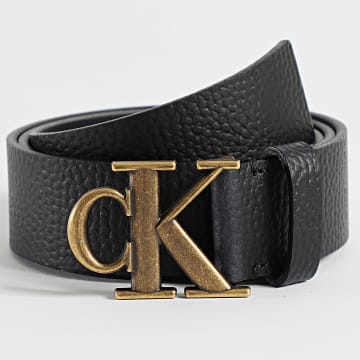 Calvin Klein - Ceinture Monogram 7025 Noir Doré