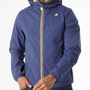 K-Way - Veste Capuche Zippée Jack Bleu Marine