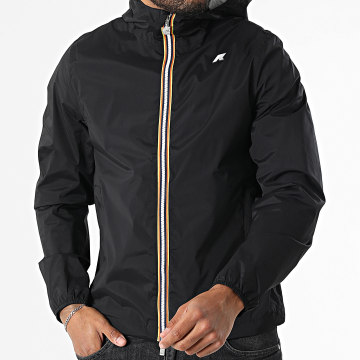K-Way - Veste Capuche Zippée Jack Noir
