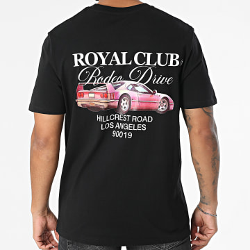 Luxury Lovers - Tee Shirt Oversize Royal Club Rodeo Drive Noir