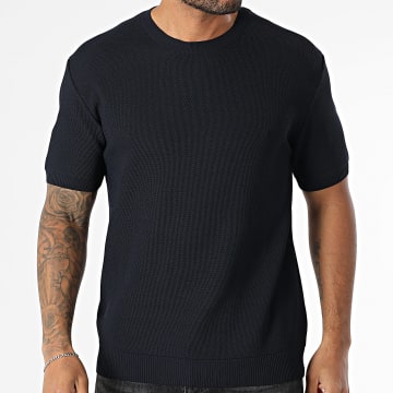 Mackten - Tee Shirt Maille 234 Bleu Marine