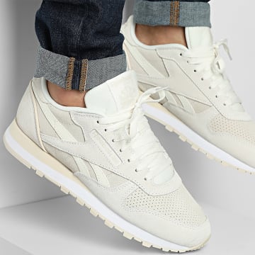 Reebok - Sneakers Classic Leather 100209483 Chalk Sand White