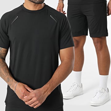 Classic Series - Ensemble Tee Shirt Et Short Jogging 437 Noir