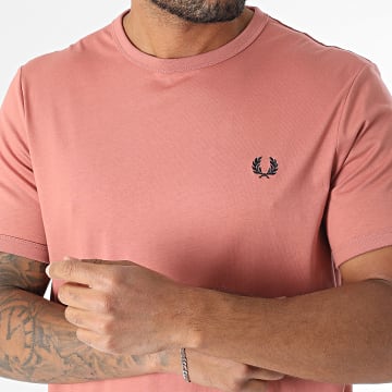 Fred Perry - Tee Shirt Ringer M3519 Rose