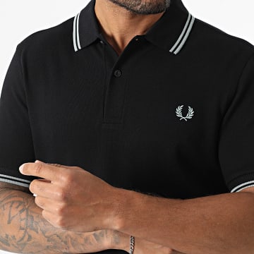 Fred Perry - Polo Manches Courtes Twin Tipped MM3600 Noir