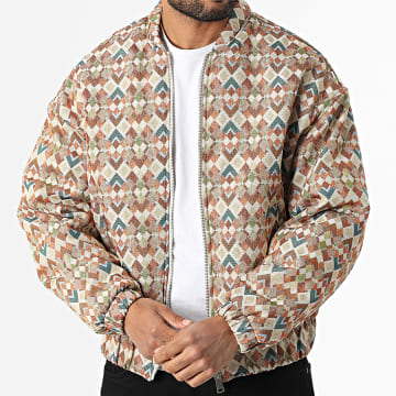 Frilivin - Veste Zippée P50 Beige Camel