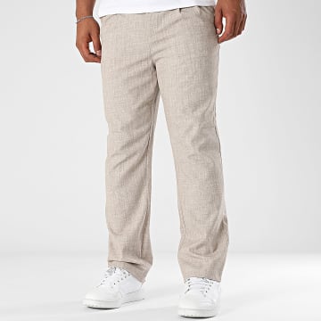Frilivin - Pantalon Chino E30 Beige Chiné