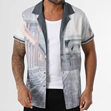 Frilivin - Chemise Manches Courtes R58 Gris
