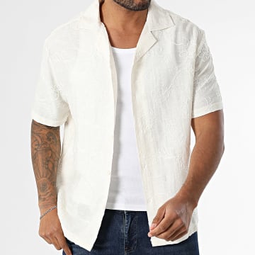 Frilivin - Chemise Manches Courtes 186 Beige