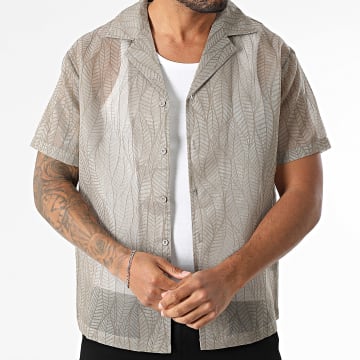 Frilivin - Chemise Manches Courtes N12 Gris
