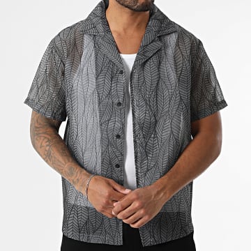 Frilivin - Chemise Manches Courtes N12 Gris Anthracite
