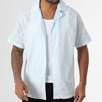 Frilivin - Chemise Manches Courtes P15 Bleu Clair