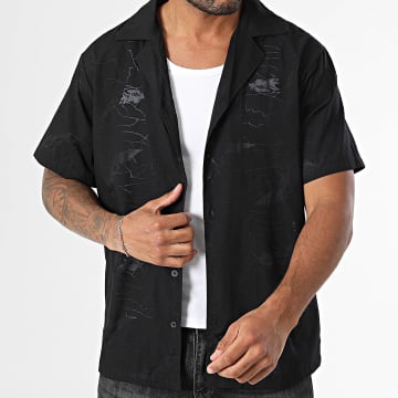 Frilivin - Chemise Manches Courtes P15 Noir