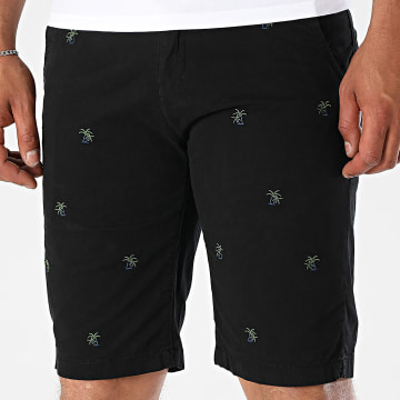 MTX - Pantalones cortos chinos 017 Negro