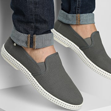 Rivieras - Espadrilles Classic Toile 1020 Antraciet