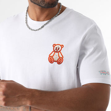 Teddy Yacht Club - Maglietta oversize Small Serie Extra Sweet Bianco