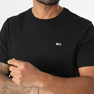 Tommy Jeans - Tee Shirt Slim Jersey 9598 Black