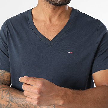 Tommy Jeans - Tee Shirt V-Neck Original 4410 Navy Blue