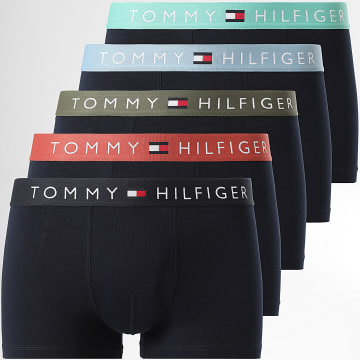 Tommy Hilfiger - Lot De 5 Boxers 3494 Bleu Marine