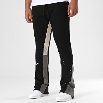 2Y Premium - Jogginghose 397 Schwarz Grau Anthrazit