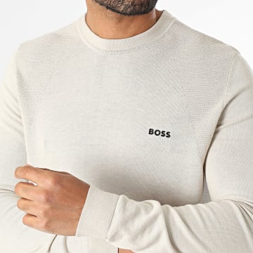 BOSS - Sweat Crewneck Momentum Lite 50520692 Beige