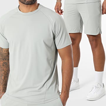 Classic Series - Ensemble Tee Shirt Et Short Jogging 444 Gris