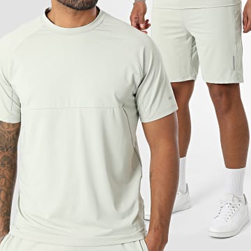 Classic Series - Ensemble Tee Shirt Et Short Jogging 439 Vert Clair