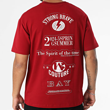 Classic Series - Tee Shirt Oversize 032 Bordeaux