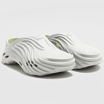 Crocs - Claquettes Echo Wave Gris Clair