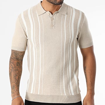 Frilivin - Polo Manches Courtes 170 Beige