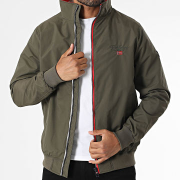 Geographical Norway - Jacke mit Reißverschluss 602 Khaki Grün