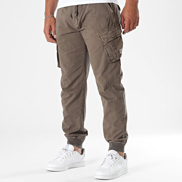 Geographical Norway - Jogger Pant Cargo 256 Marron