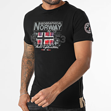Geographical Norway - Tee Shirt Jolympia Noir