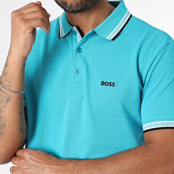 BOSS - Polo Manches Courtes Paddy 50469055 Bleu Clair