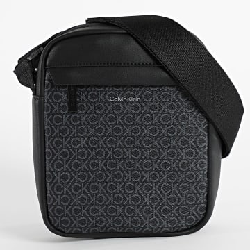 Calvin Klein - Sacoche Must Mono Reporter 3089 Noir Gris Anthracite